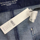 Chico's Size 2.5-14 Women's Blue Solid Trouser Jeans