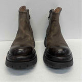 A.S. 98 Devin Size 38-7 Women's Brown Solid Ankle Booties