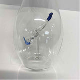 Clear Glass Bottle w "Floating" snorkeler and Cork Top