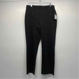 Lysse Size XL-14 Women's Black Shimmer Pull On Pants