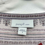 Pure Jill Size S Women's Lilac-Multi Pattern Shift Dress