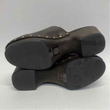 Rag & Bone Size 37-6.5 Women's Chocolate Solid Mules Shoes