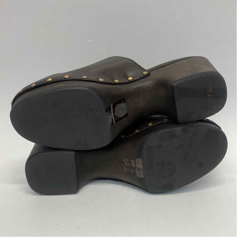Rag & Bone Size 37-6.5 Women's Chocolate Solid Mules Shoes