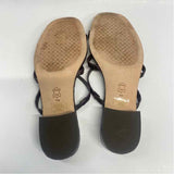 Tory Burch Size 7 Women's Brown Animal Print Camel Toe Sandals