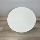 West Elm Side White Metal Table