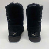 Ugg Size 6 Women's Black Solid Short Boots