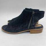 Sofft Size 8 Women's Black Cut Out Open Toe Booties