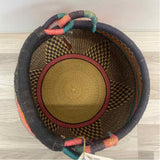 Alaffia Baskets Purple-Multicolor Savannah Grass Basket