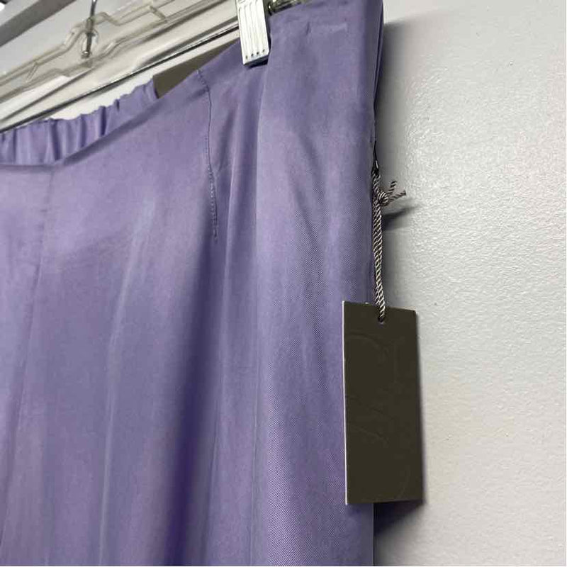 Soft Surroundings Size XL- 16 Women's Lilac Solid Wide Leg Pants