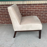 Accent Beige Solid Chair