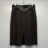 Lafayette 148 Size 6 Women's Black Tweed Pencil Skirt