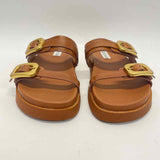Steve Madden Size 8 Women's Brown Solid Strappy Sandals