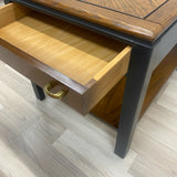 Hand painted Brown-Black Side Table