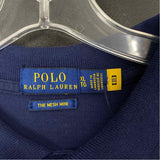Polo by Ralph Lauren Size Xl Women's Navy Solid T-Shirt Dress
