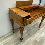 Secretary Desk Brown Wood Desk