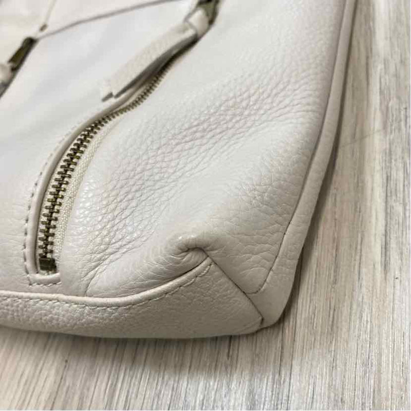 The Sak OffWhite Pebbled Leather Crossbody Handbag