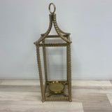 Golden Metal Lantern