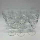 Atlantis Moselle Crystal Water Goblets Set of 7