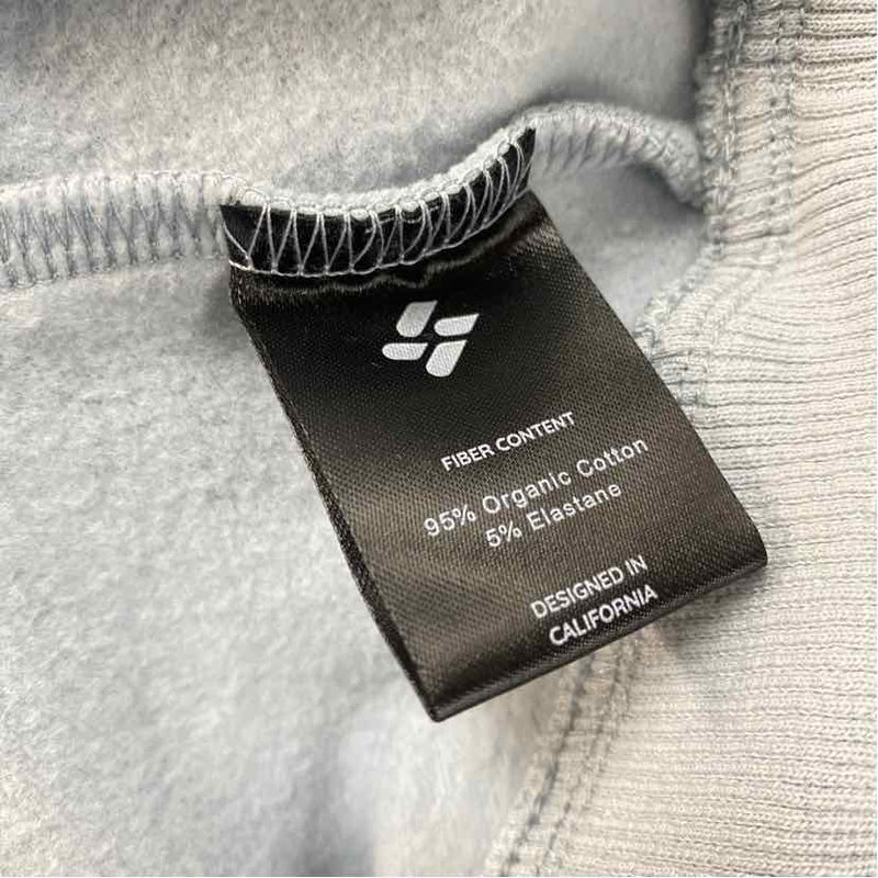 Allwear Size 4-XL Women's Light Blue Solid Zip Up/Hoodie Activewear Top