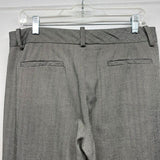 Sandro Size 10 Women's Gray Tweed Trouser Pants