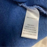Billy T Size L Women's Blue Tweed T-Shirt Dress