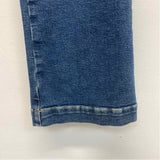 Acquaverde Size 27-0 Women's Blue Washed Flare Hem Jeans