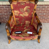 Cindy Crawford Home Collection Lounge Red-Multi Rattan Chair