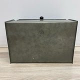 Park Designs Gray Metal Bread Box