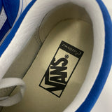 Vans Size 8 Women's Blue-White Color Block Sneakers Shoes