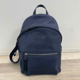 Kate Spade Navy Fabric Solid Backpack Handbag