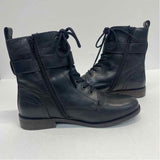 FatFace Size 7 Women's Black Solid Ankle Boots