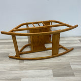 Children's Natural Wood Rocker