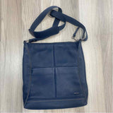 The Sak Navy Pebbled Leather Crossbody Handbag