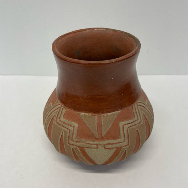 Aztec Terracotta- Mult Clay Pottery Vase