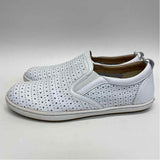 Taos Size 8 Women's White Cut Out Slip On Shoes