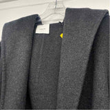 Vince Women's Size L Gray Solid Kimono Coat