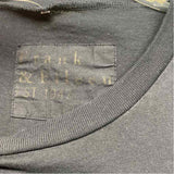 Frank & Eileen Est 1947 Size L Women's Black Solid T-Shirt Dress
