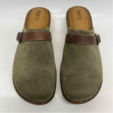 Born Size 11 Women's Green Solid Clog Shoes
