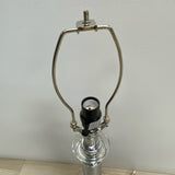 Table Top Silver Metal Lamp