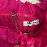 Showpo Size 4- M Women's Fuschia Solid Set Dress
