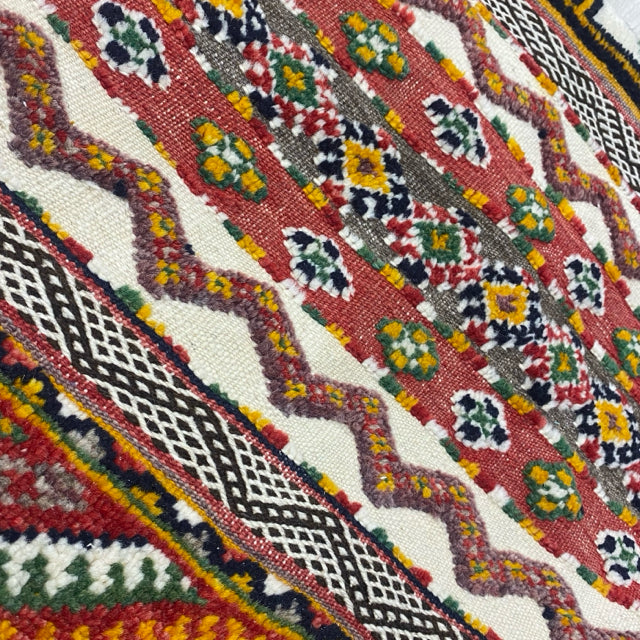 Yellow-Multicolor Wool Rug