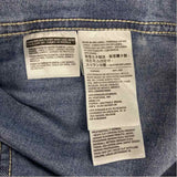 Levis Size Xl Women's Blue Solid Shirt Dress