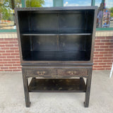 Asian Black-Multi Wood Cabinet