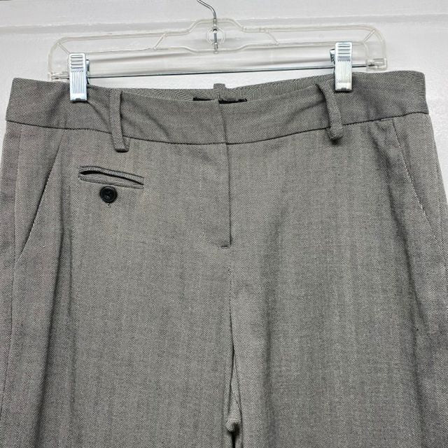 Sandro Size 10 Women's Gray Tweed Trouser Pants