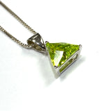 Peridot Sterling Silver Necklace