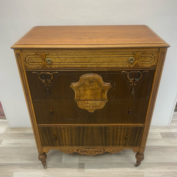 Antique Brown Wood Dressers/Chest