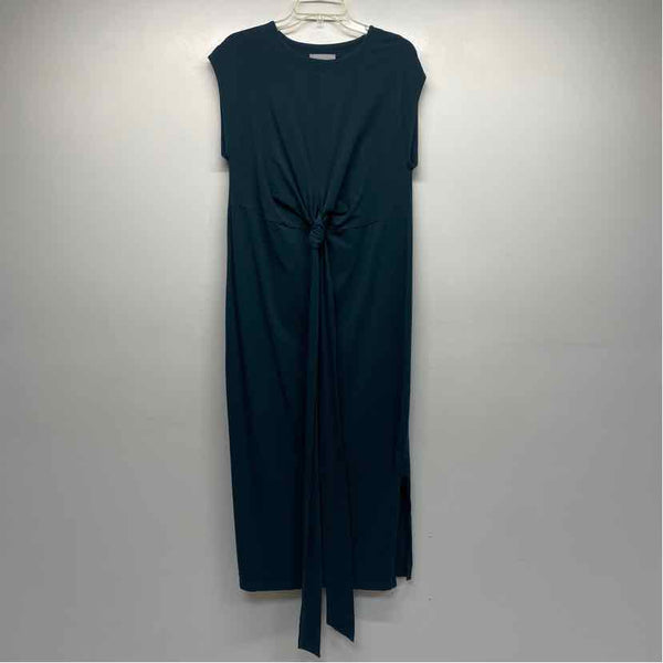 Modern Citizen Size Xl Women's Teal Solid Maxi Dress