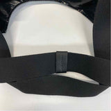 Jack Gomme Black Fabric Solid Tote Handbag