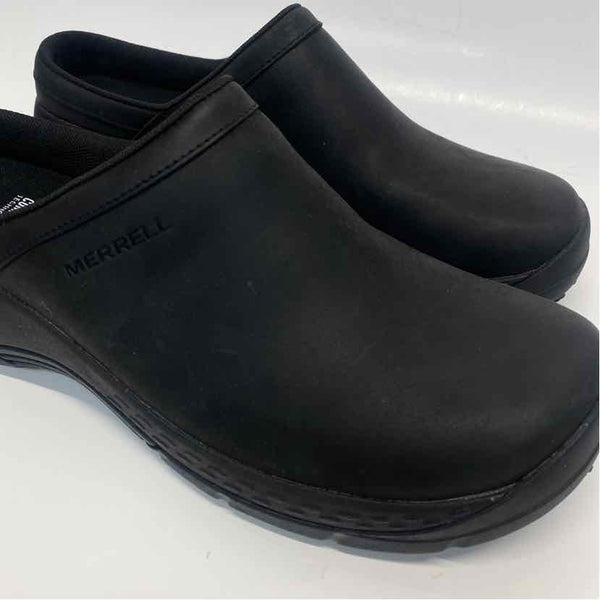 Merrell Size 8 Women's Black Solid Slip On Clogs