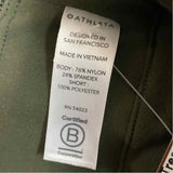 Athleta Size S Women's Green Solid Leggings Activewear Pants